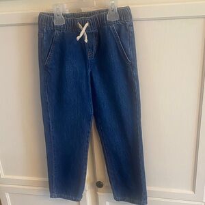 Boys Cat & Jack Drawstring Jeans Size 6